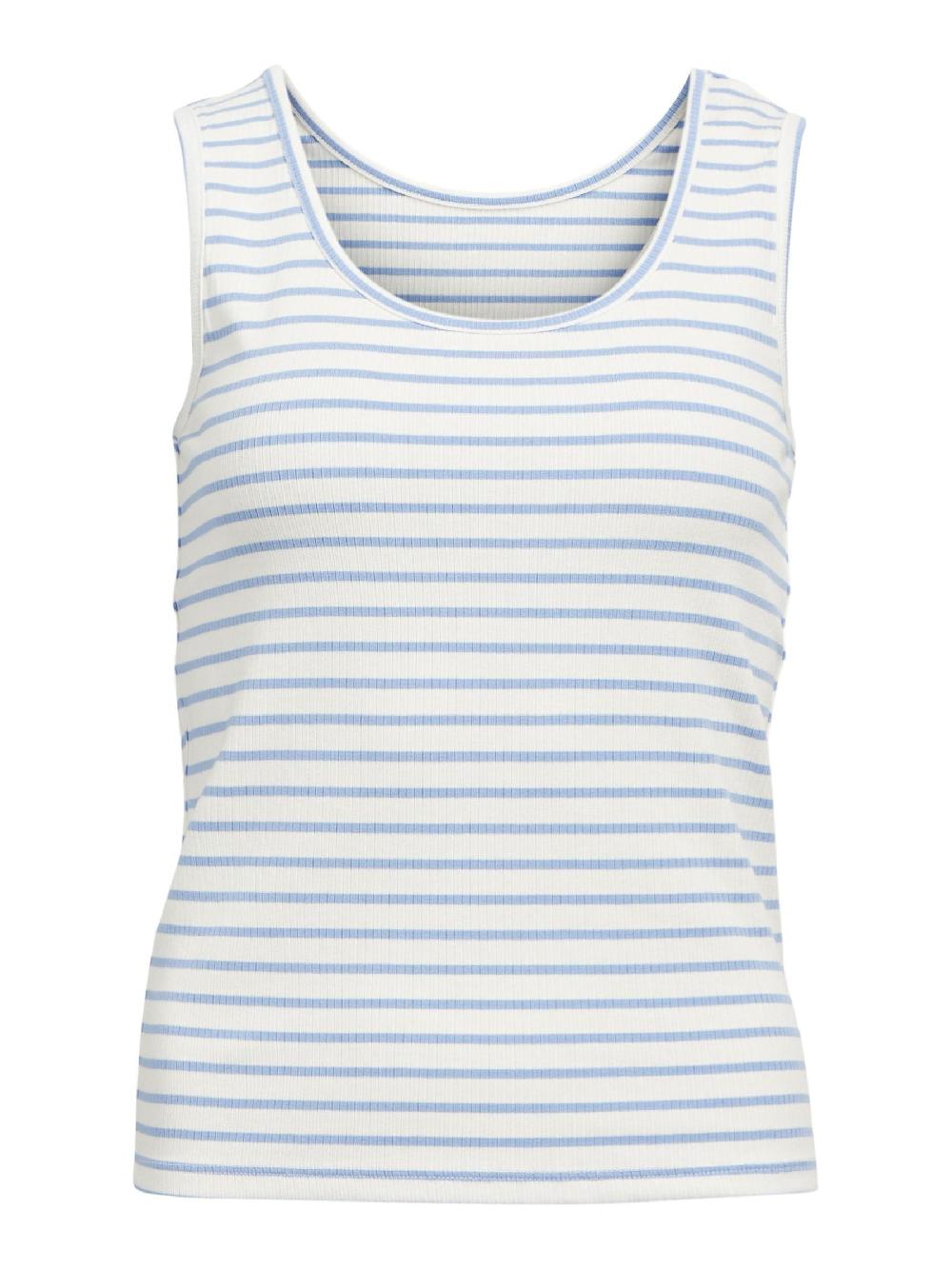 object petite GESTREEPT TANKTOP