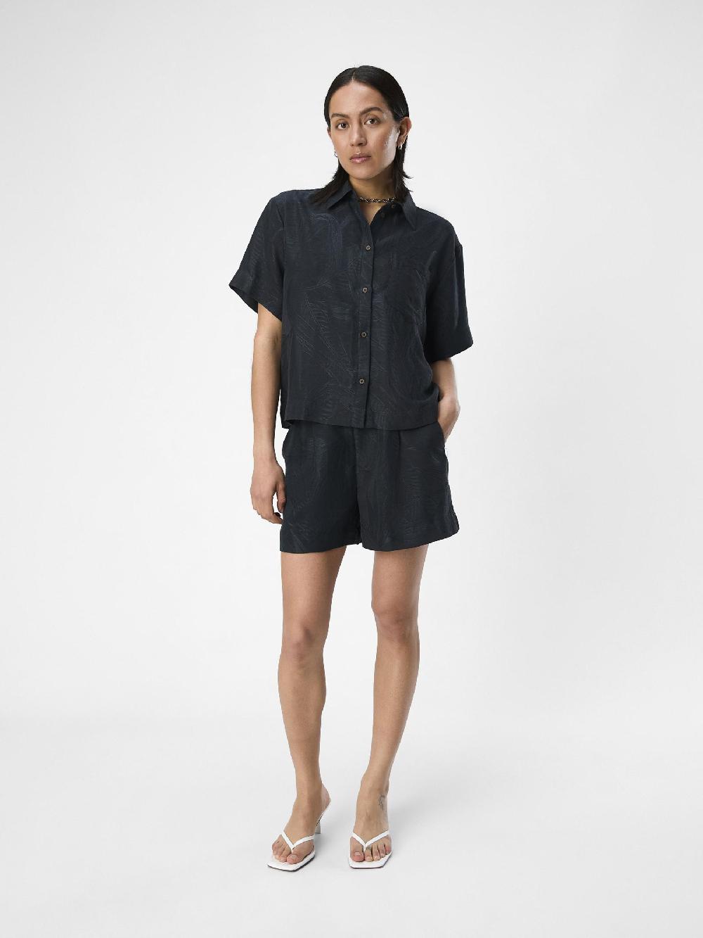 Object Petite GETEXTUREERD SHORTS