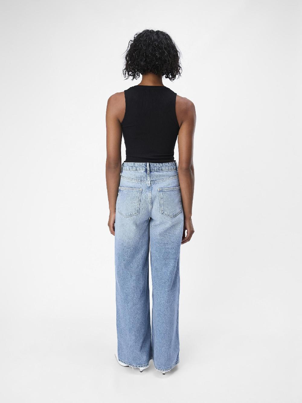 Object Petite HIGH-WAIST LOOSE FIT JEANS