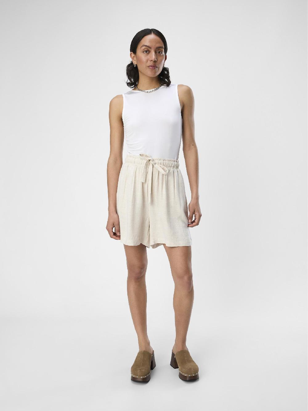 Object Petite HIGH-WAIST SHORTS