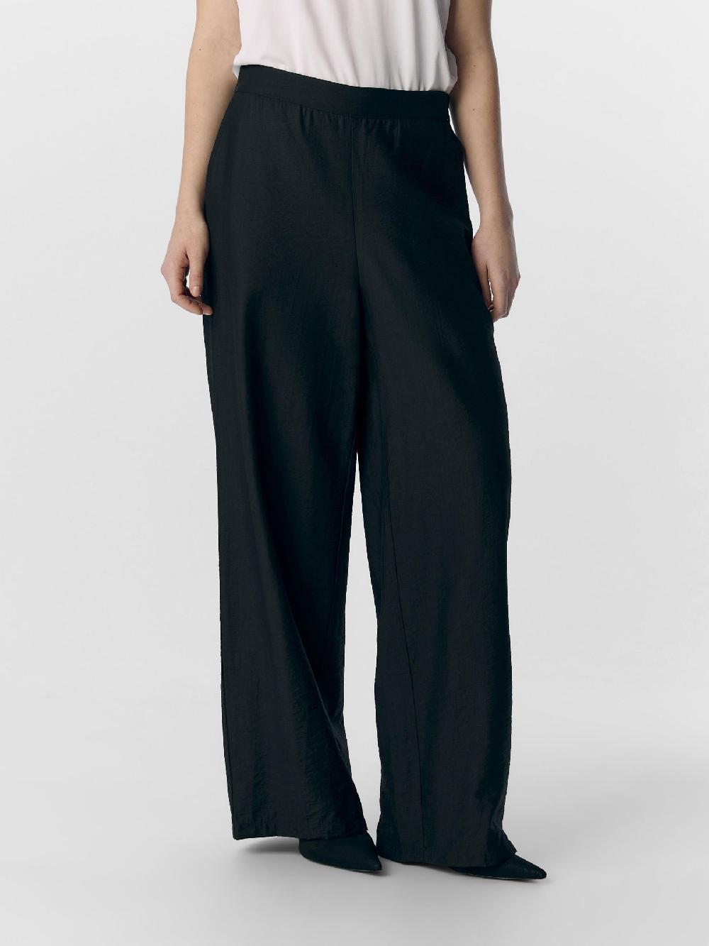 Object Petite HIGH-WAIST WIDE LEG BROEK