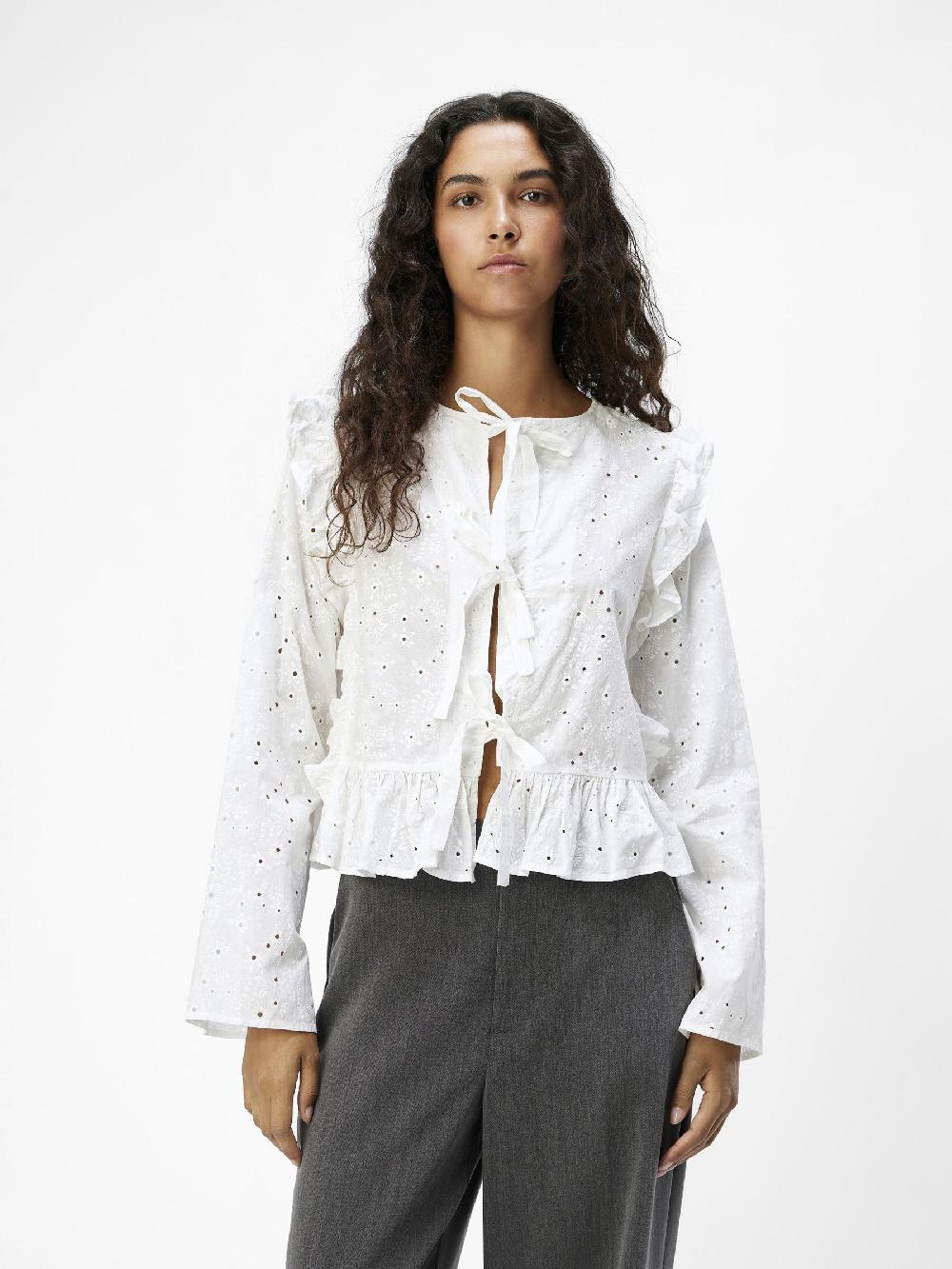 Object Petite JACQUARD BLOUSE