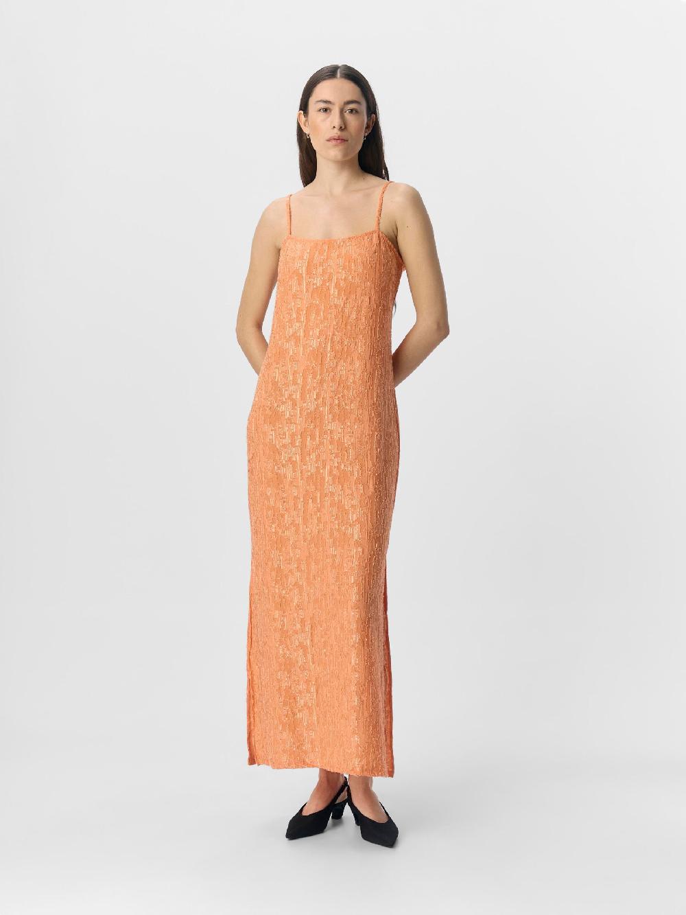 Object Petite JACQUARD MAXI JURK