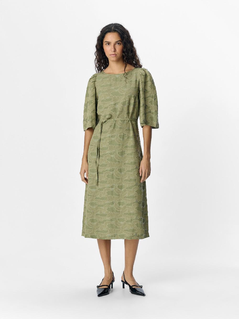 Object Petite JACQUARD MIDI JURK
