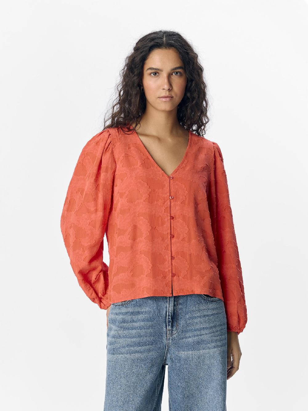 Object Petite JACQUARD OVERHEMD