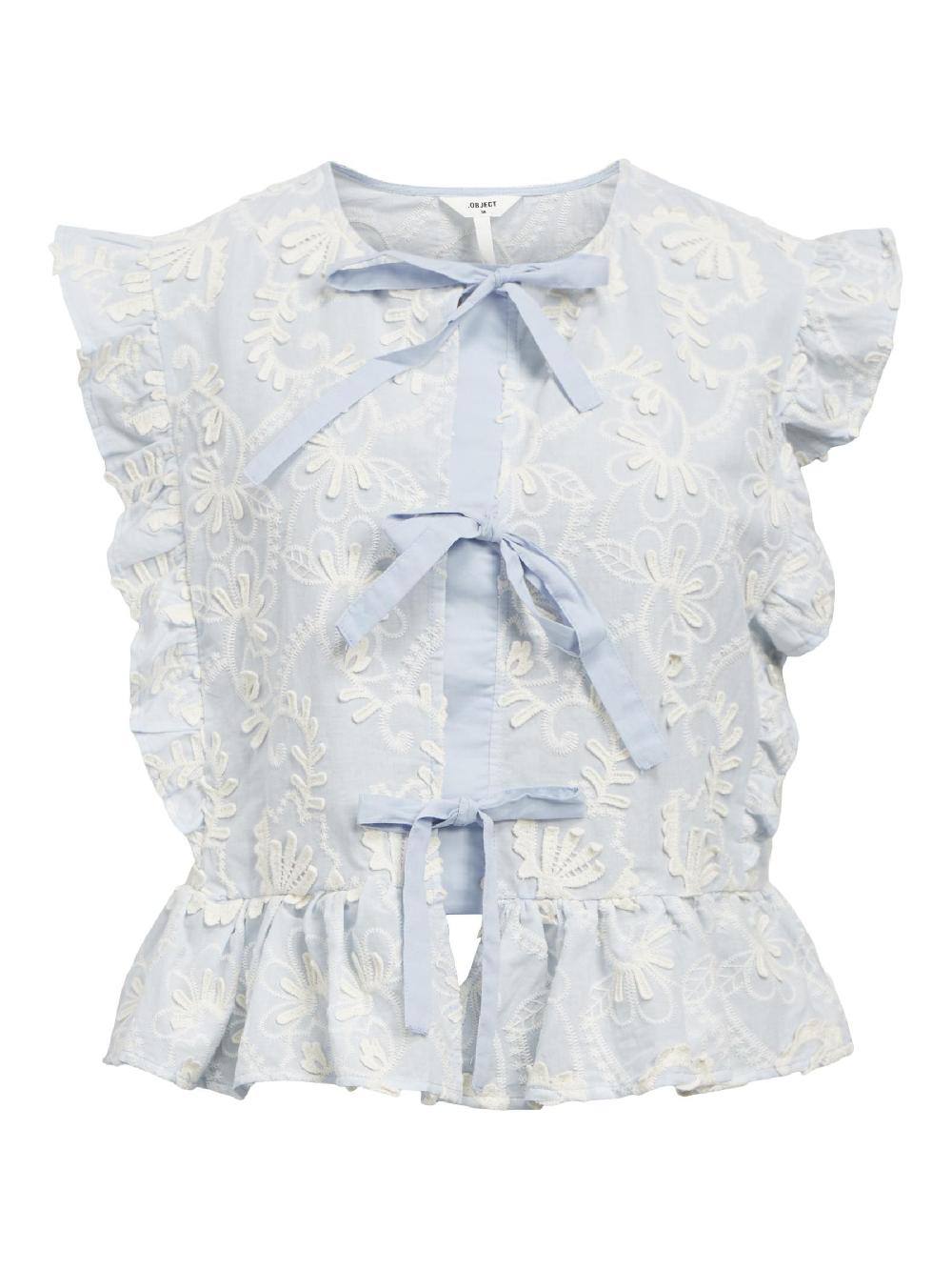 object petite JACQUARD TOP