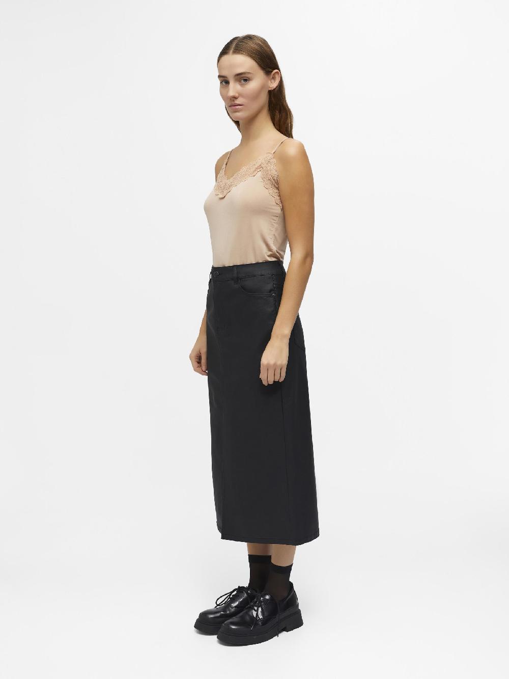 Object Petite KANTEN MOUWLOZE TOP