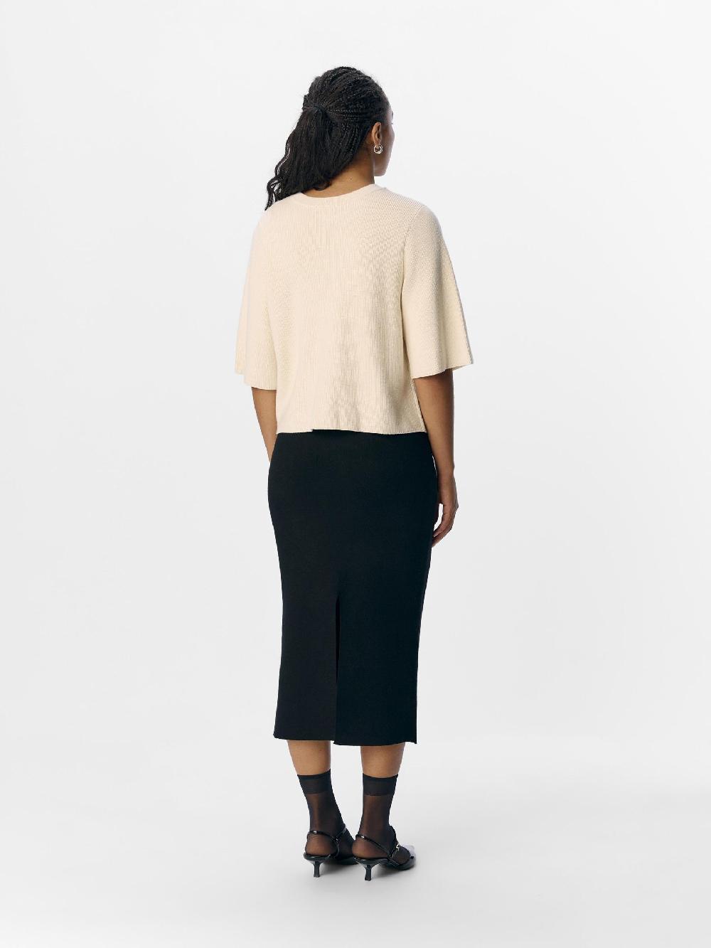 Object Petite KORTE MOUWEN GEBREID VEST