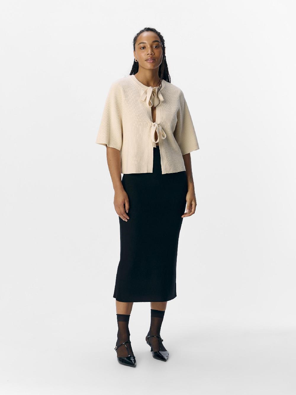 Object Petite KORTE MOUWEN GEBREID VEST