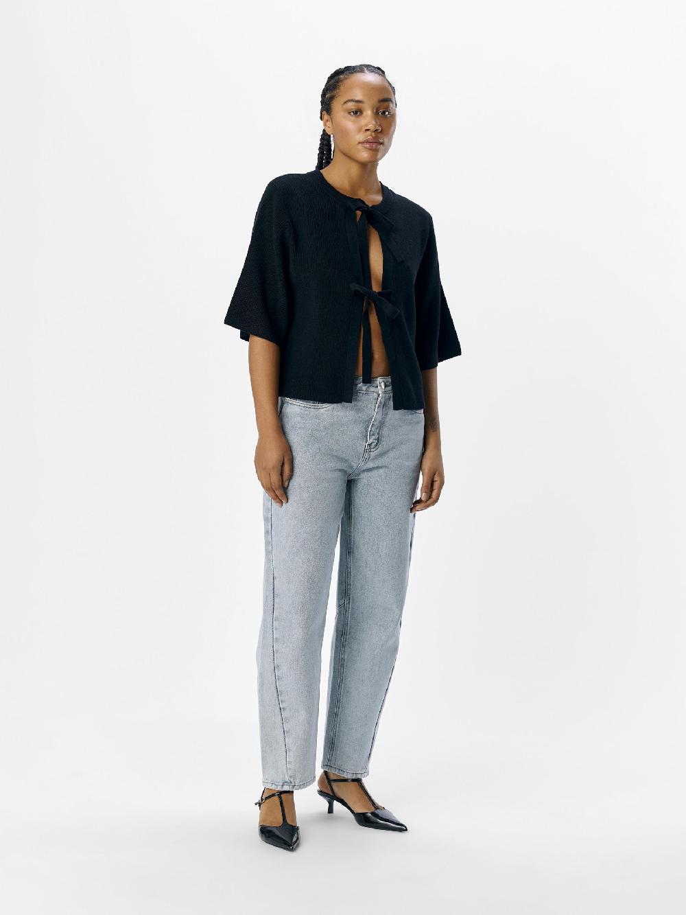 Object Petite KORTE MOUWEN GEBREID VEST