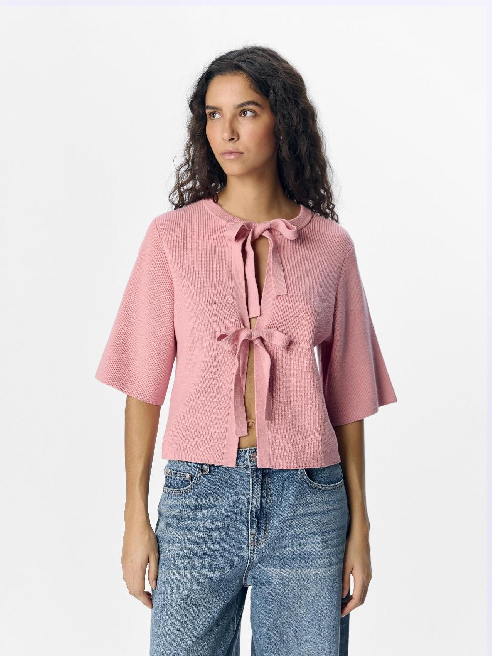 Object Petite KORTE MOUWEN GEBREID VEST