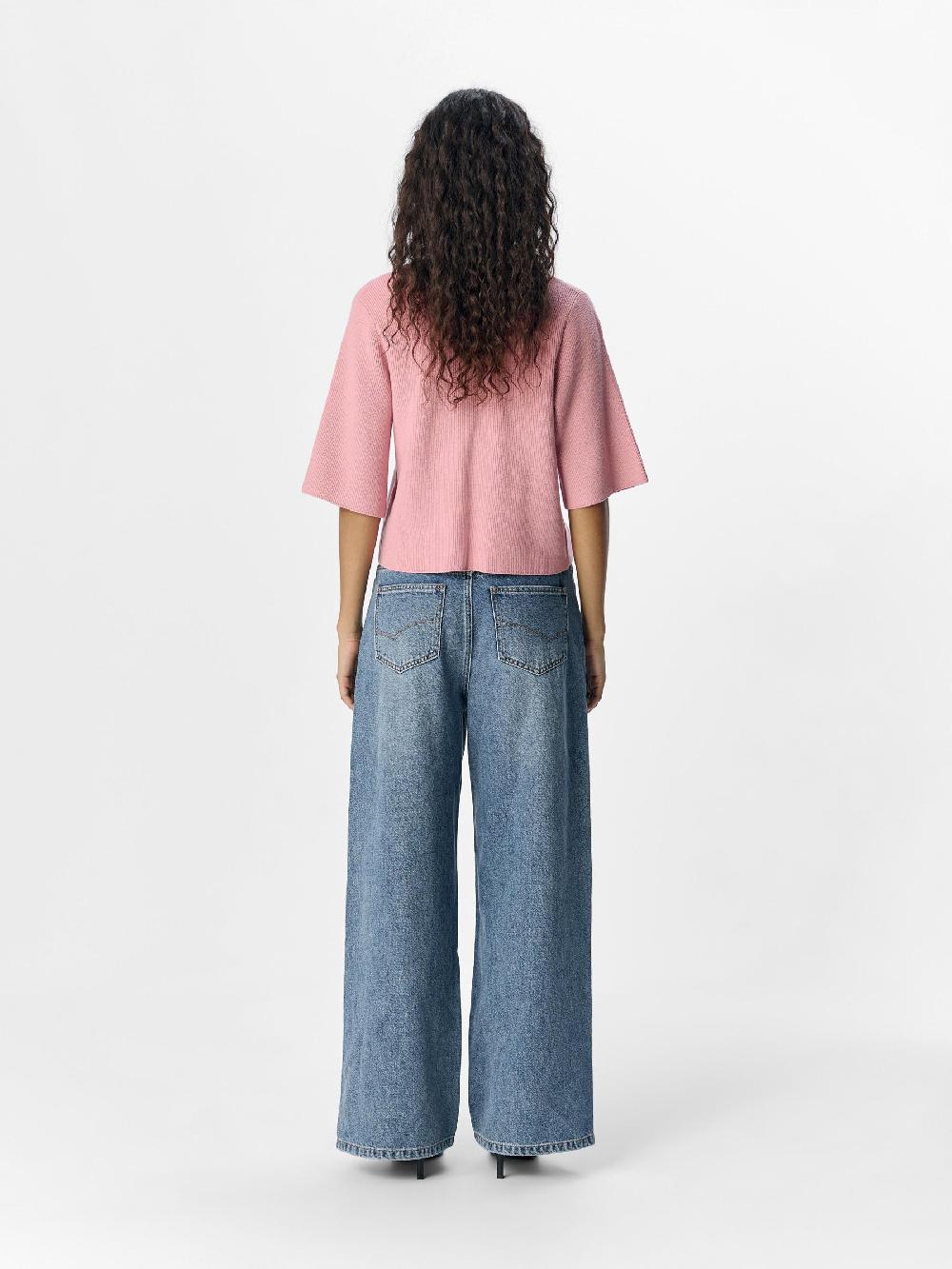 Object Petite KORTE MOUWEN GEBREID VEST