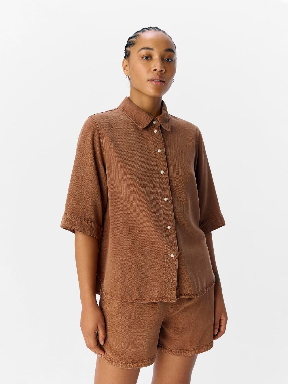 Object Petite KORTE MOUWEN SPIJKERBLOUSE