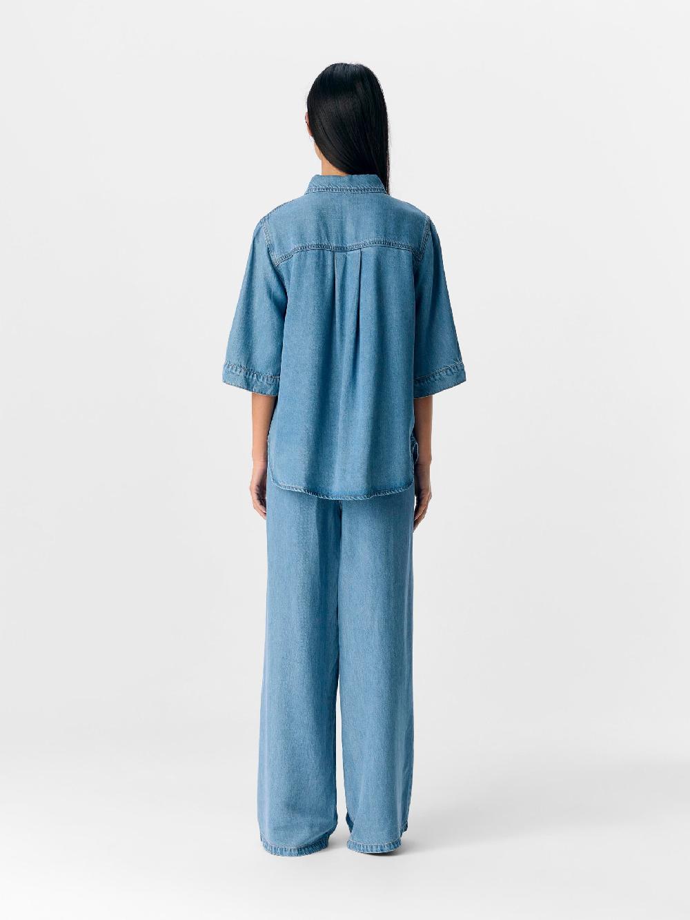 Object Petite KORTE MOUWEN SPIJKERBLOUSE