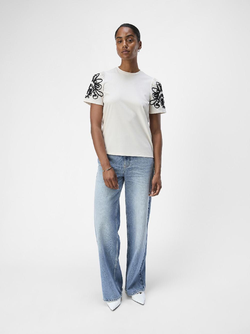 Object Petite KORTE MOUWEN TOP