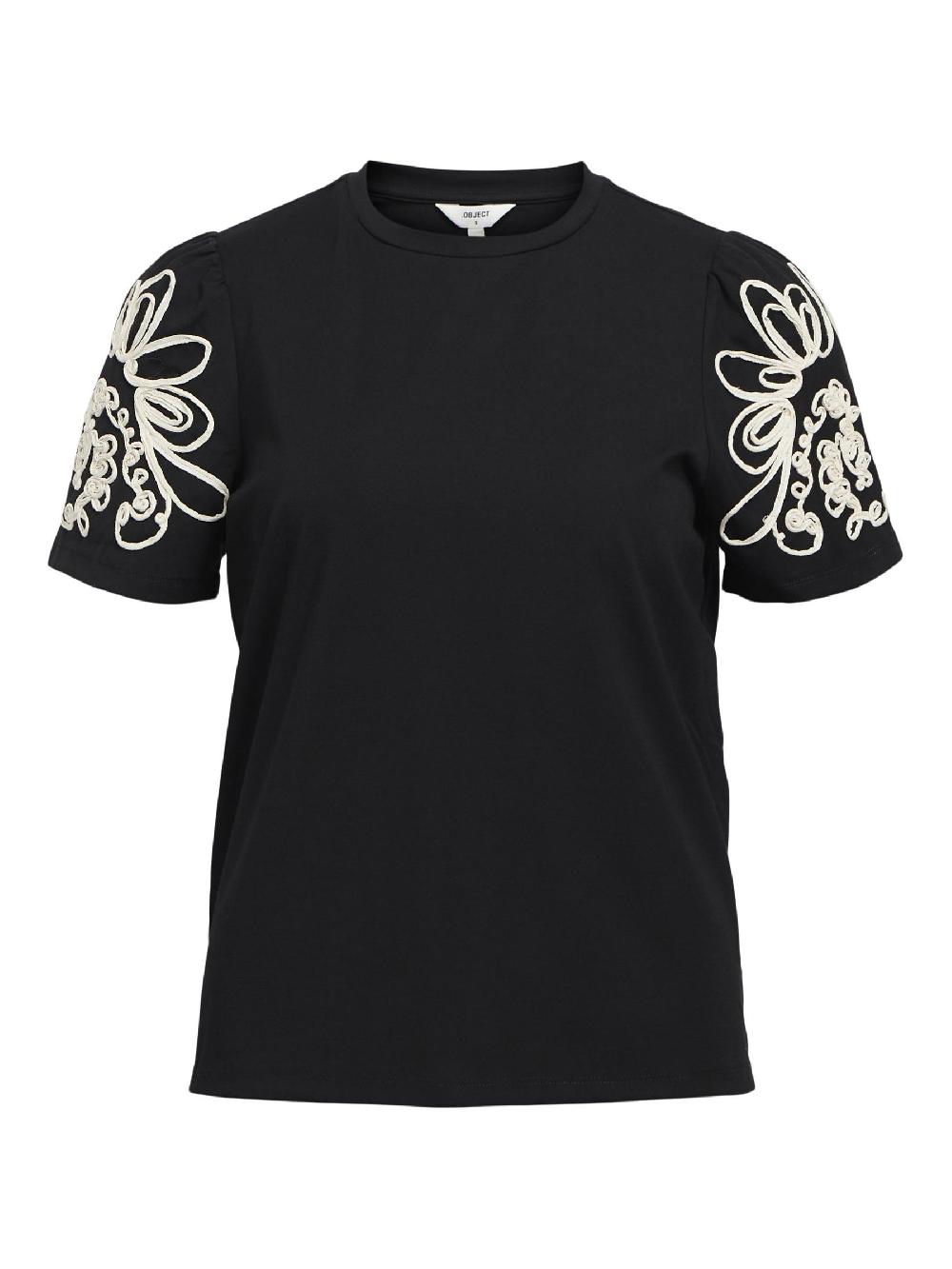 object petite KORTE MOUWEN TOP