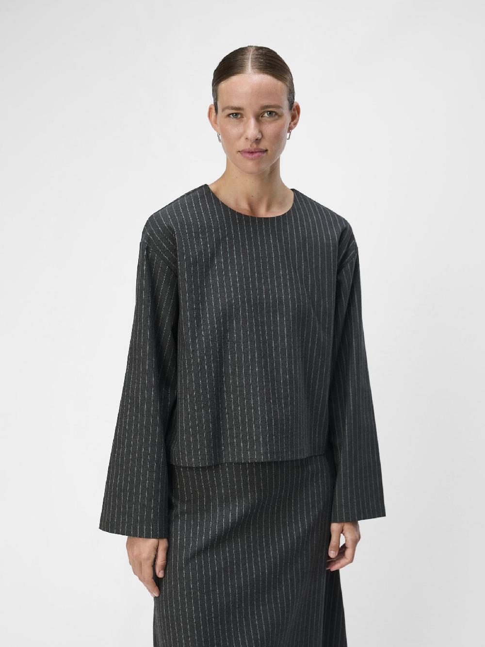 Object Petite KRIJTSTREEP TOP