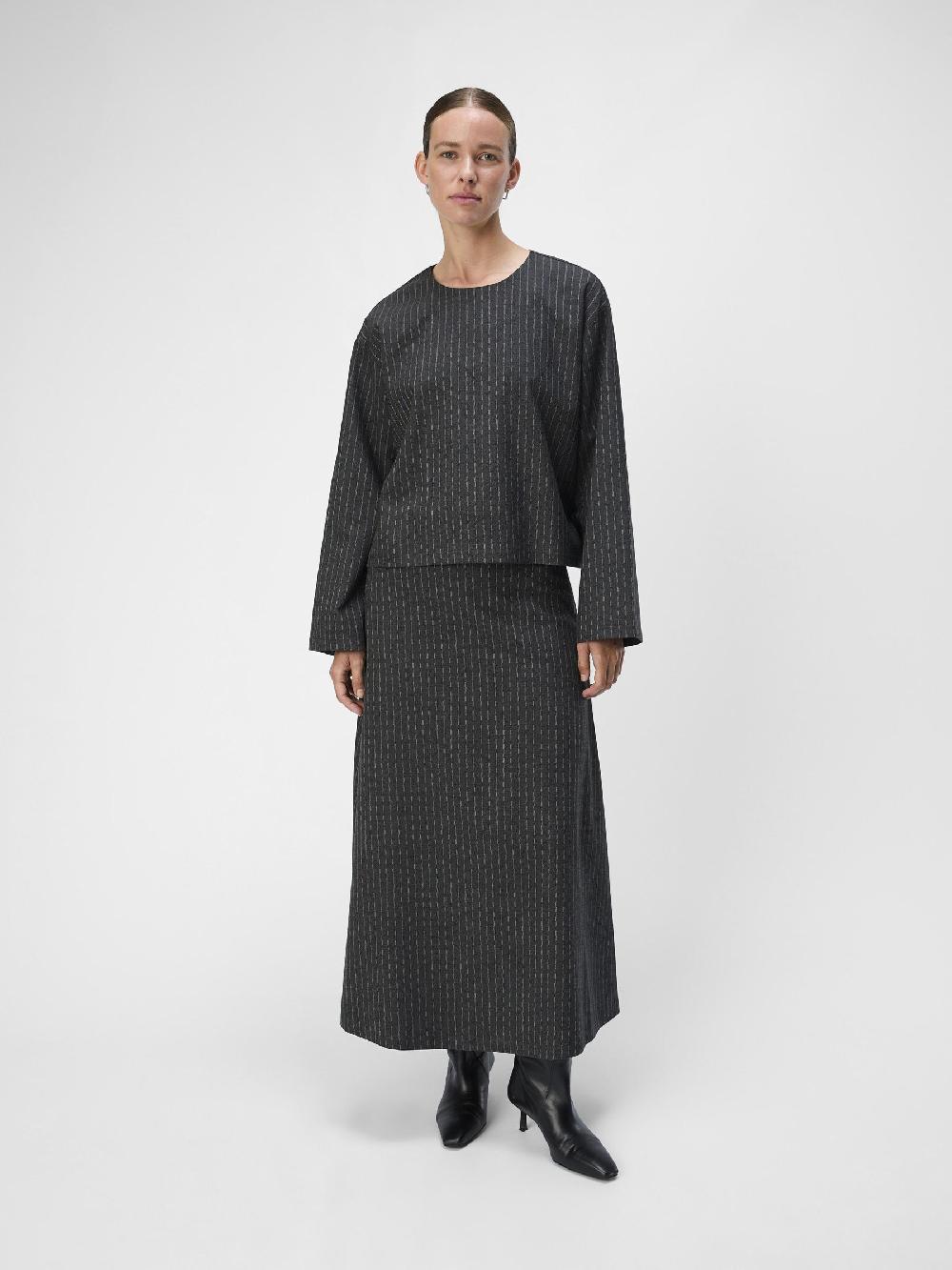 Object Petite KRIJTSTREEP TOP