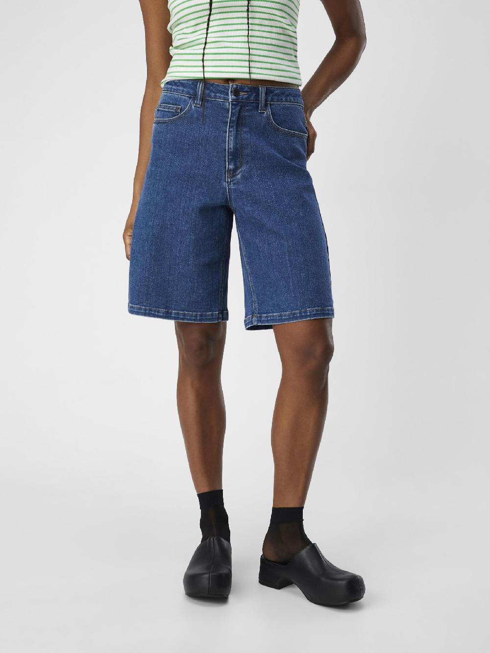 Object Petite LANG DENIM SHORT