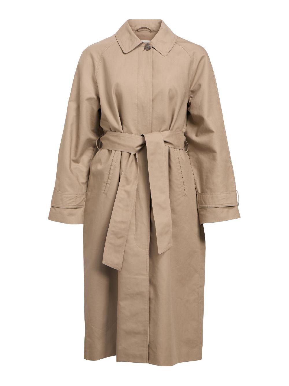 object petite LANG TRENCHCOAT