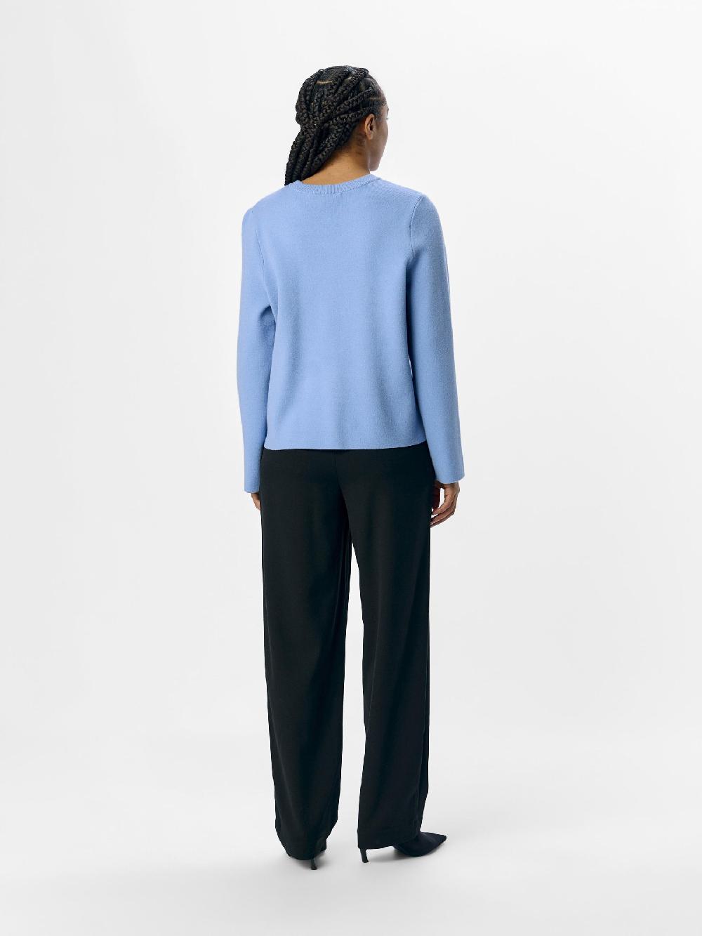 Object Petite LANGE MOUWEN GEBREIDE TRUI