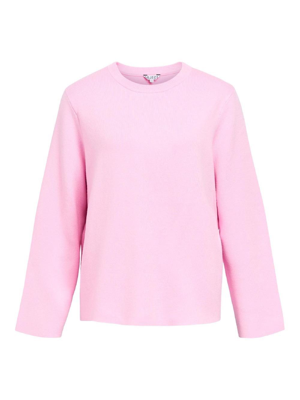 object petite LANGE MOUWEN GEBREIDE TRUI