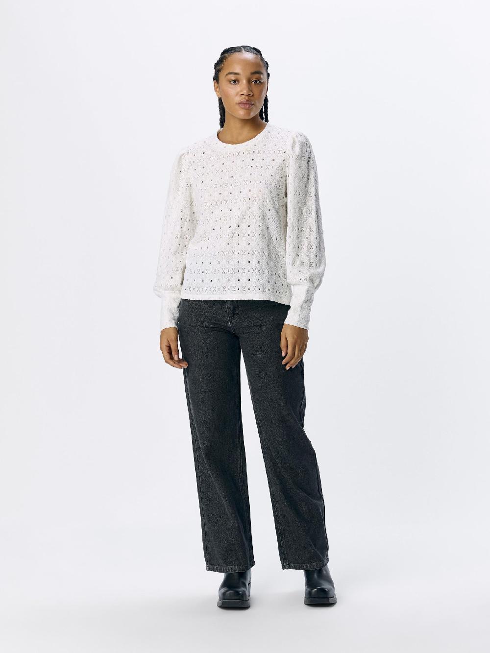 Object Petite LANGE MOUWEN TOP