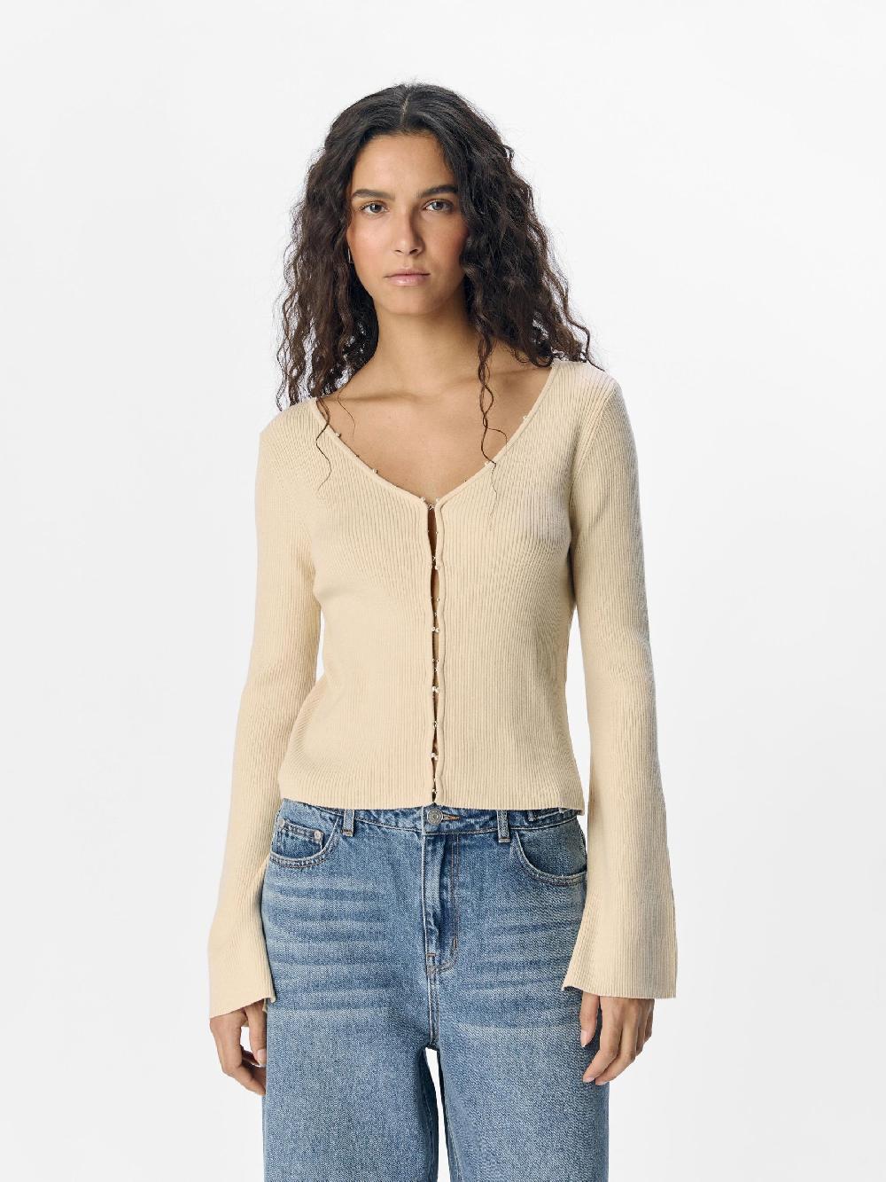 Object Petite LICHT GEBREID VEST