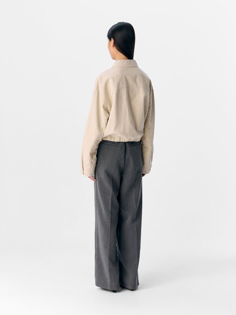 Object Petite LINNENMIX BOMBERJACK