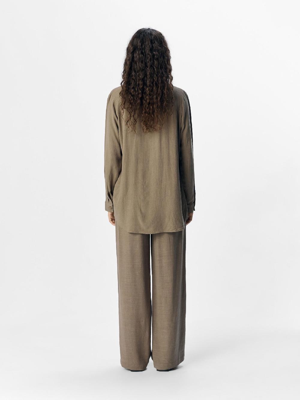 Object Petite LINNENMIX OVERHEMD