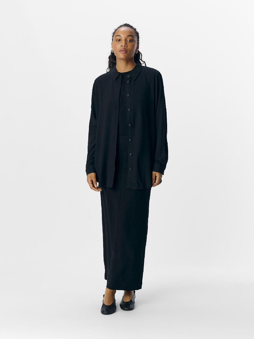 Object Petite LINNENMIX OVERHEMD