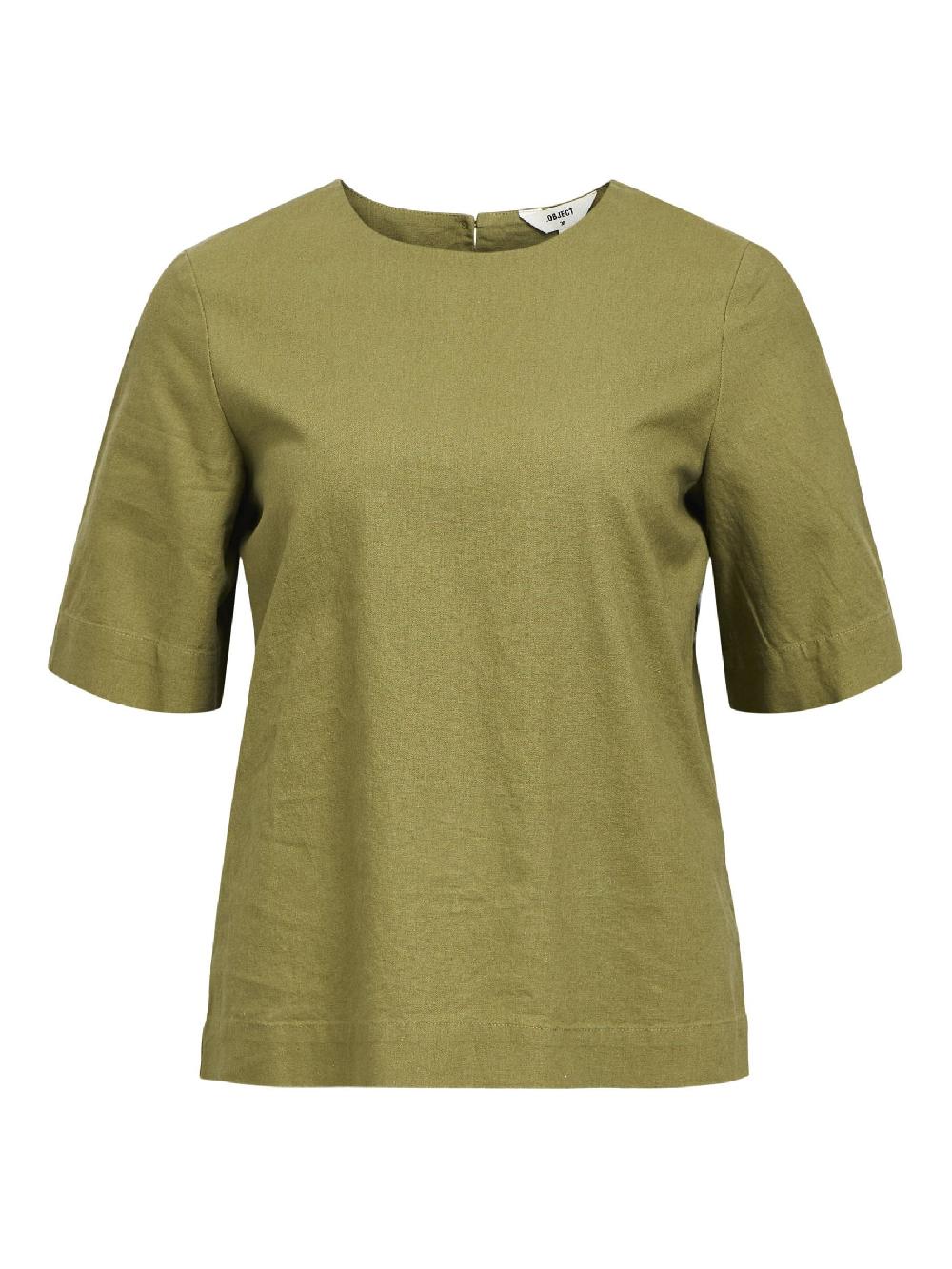 object petite LINNENMIX T-SHIRT