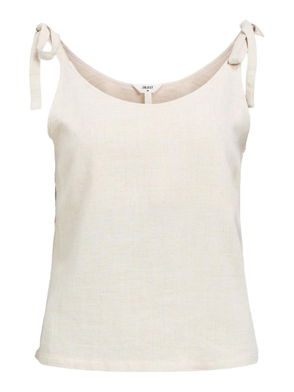 object petite LINNENMIX TOP