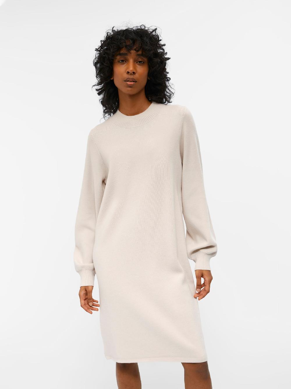 Object Petite LONGSLEEVE GEBREIDE JURK
