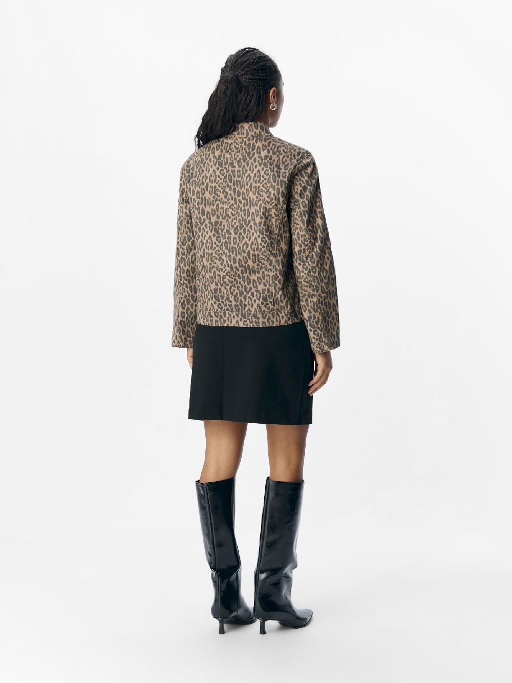 Object Petite LUIPAARDPRINT SPIJKERJAS
