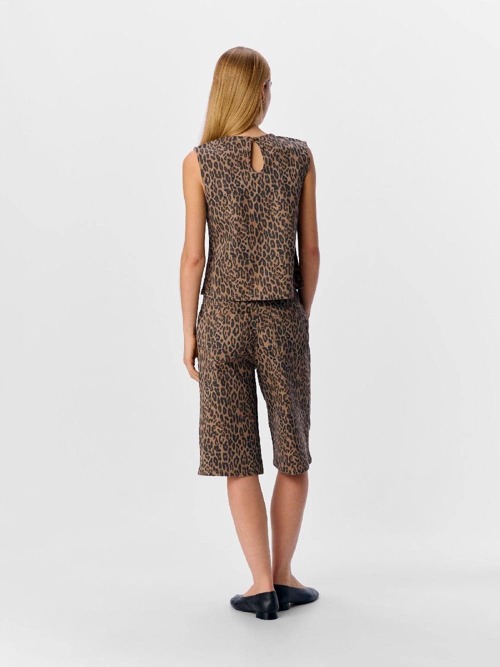 Object Petite LUIPAARDPRINT TOP