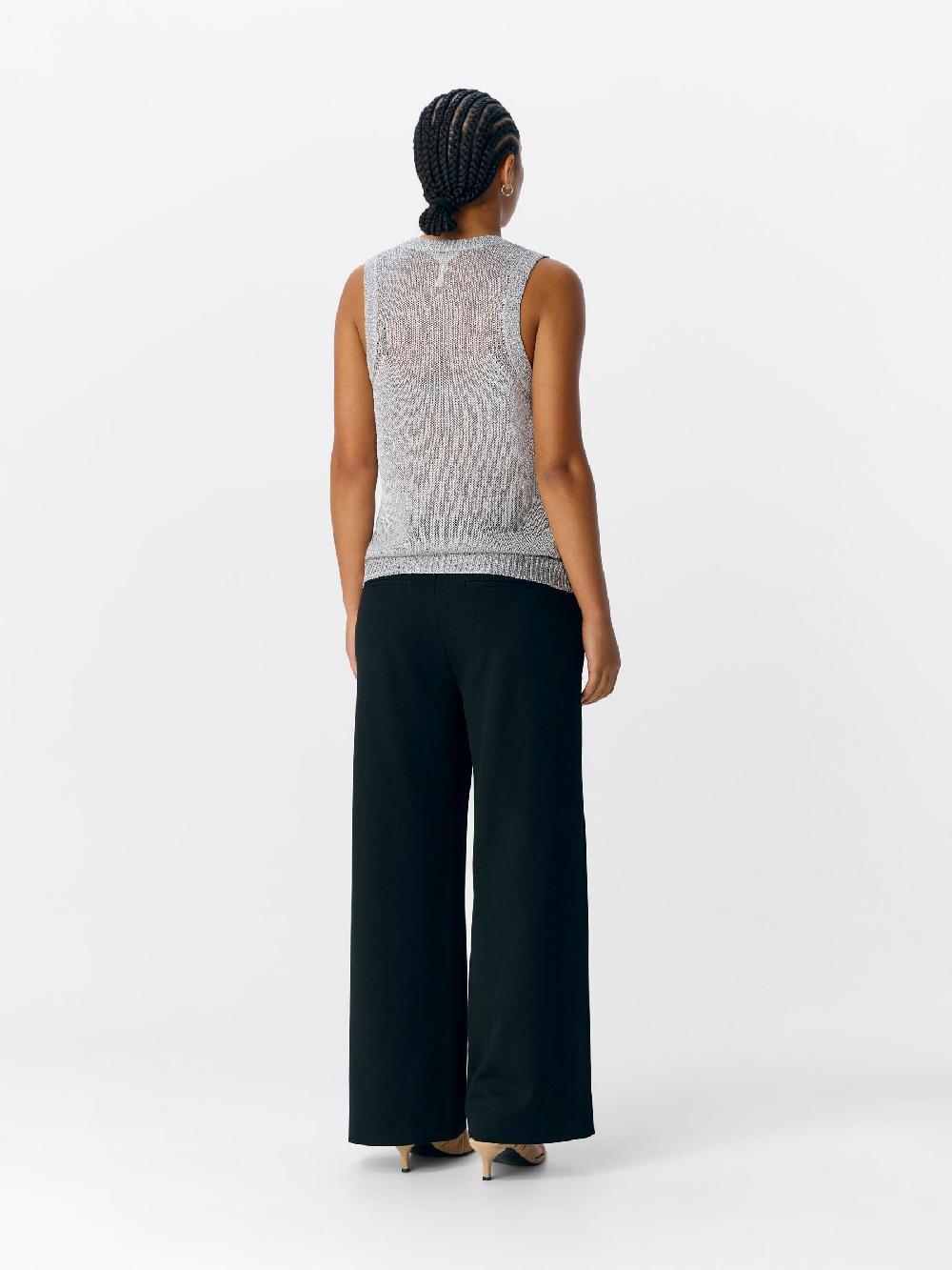 Object Petite METALLIC GEBREIDE TOP