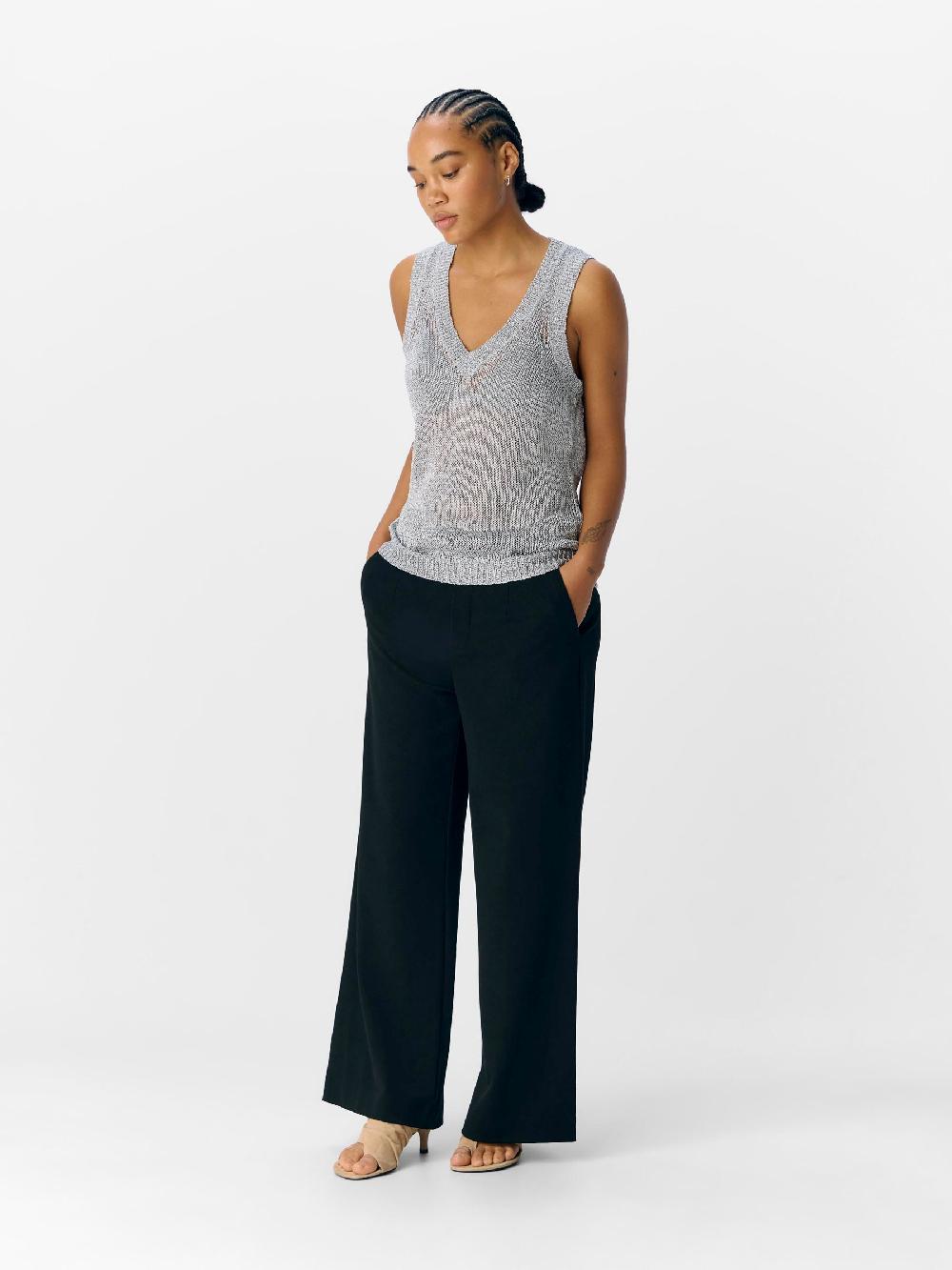 Object Petite METALLIC GEBREIDE TOP