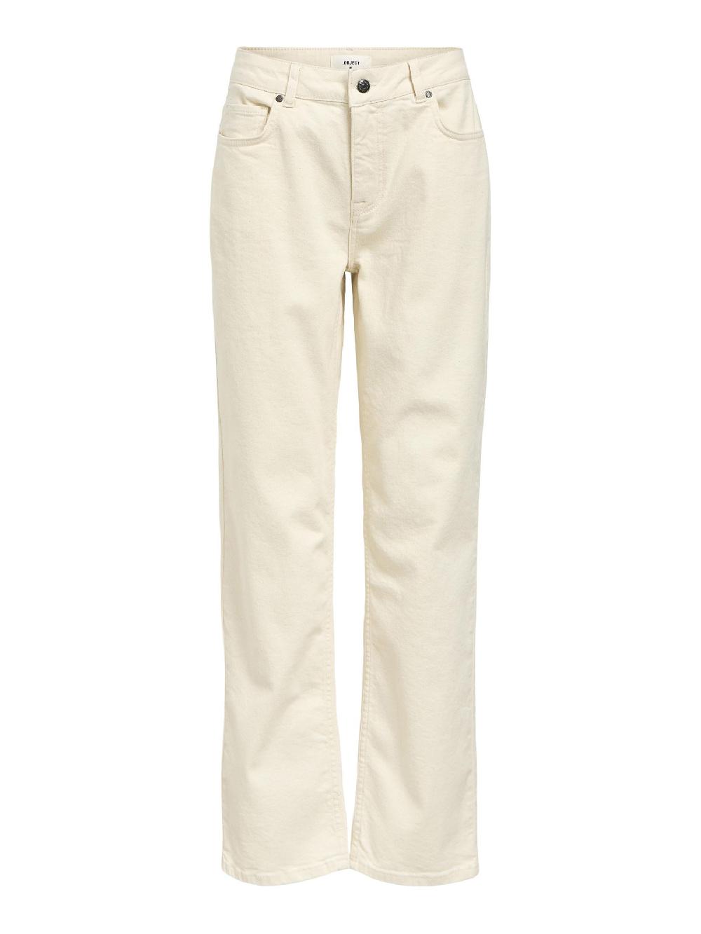 object petite MID-WAIST STRAIGHT FIT JEANS