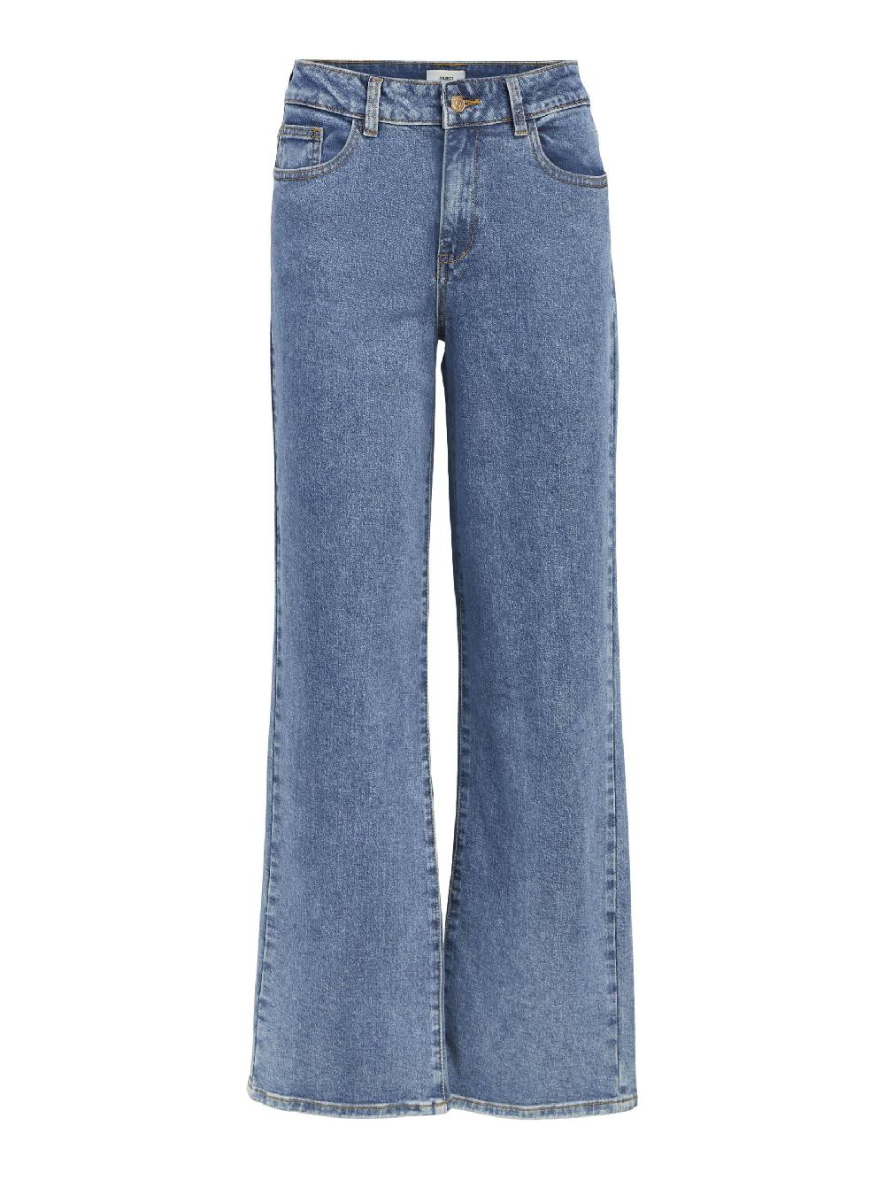object petite MID-WAIST WIDE FIT JEANS