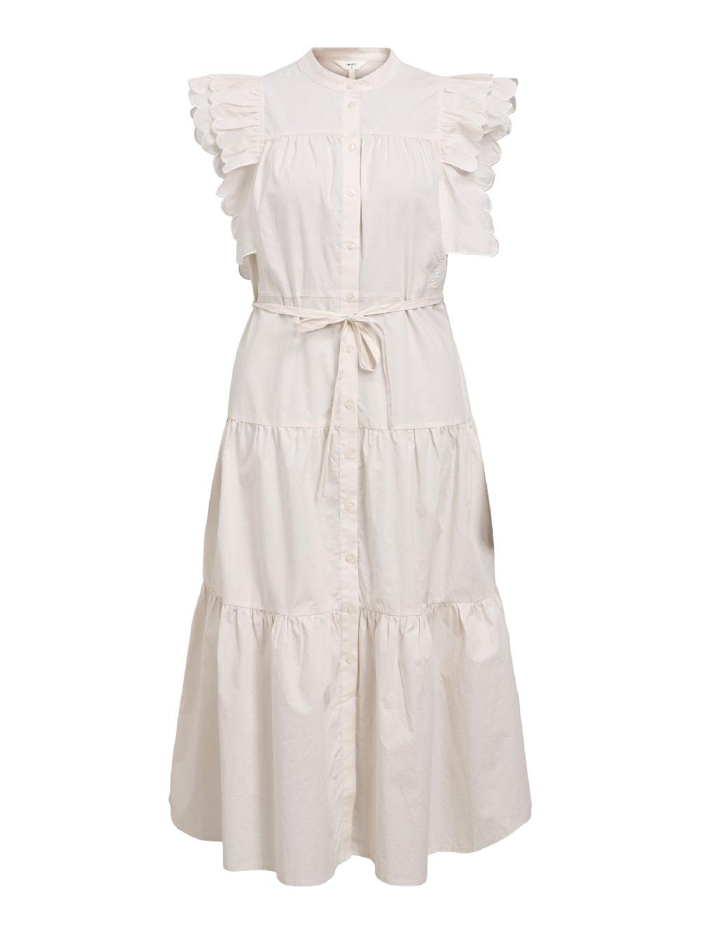 object petite OBJHOPE MAXI JURK