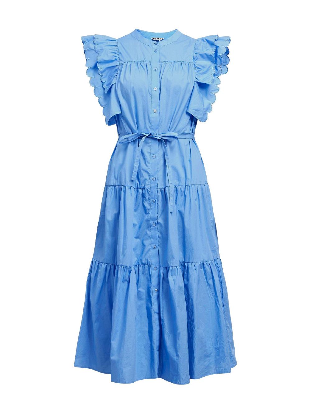 object petite OBJHOPE MAXI JURK