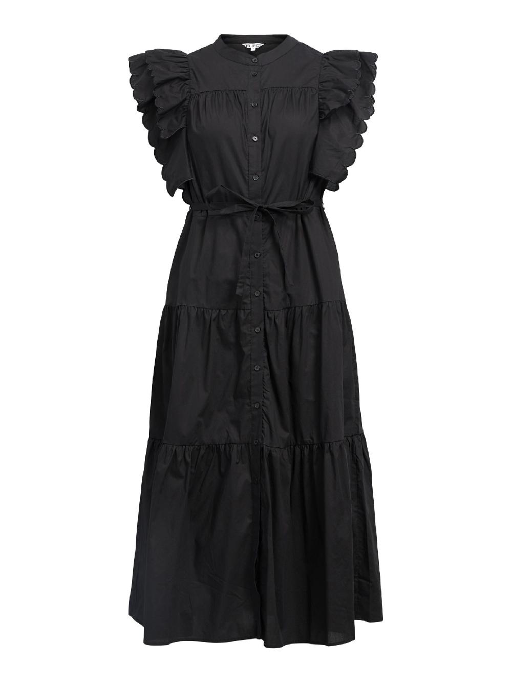 object petite OBJHOPE MAXI JURK