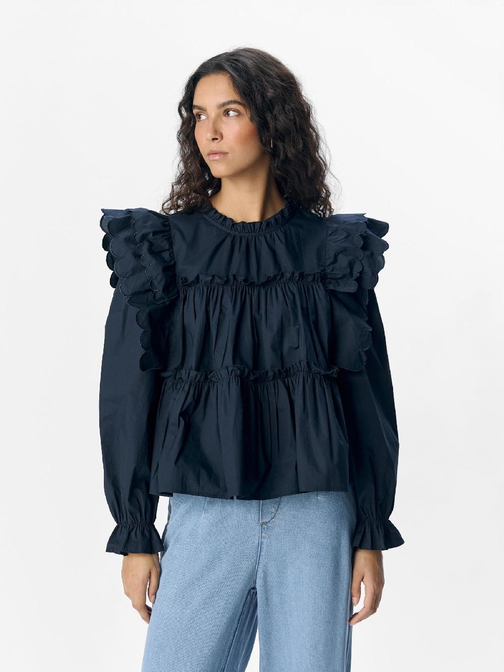 Object Petite OBJHOPE TOP MET LANGE MOUWEN