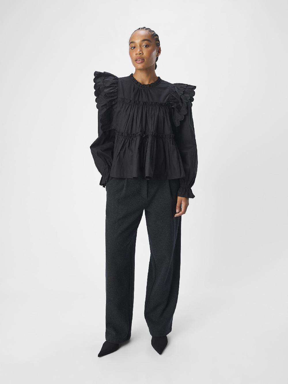 Object Petite OBJHOPE TOP MET LANGE MOUWEN