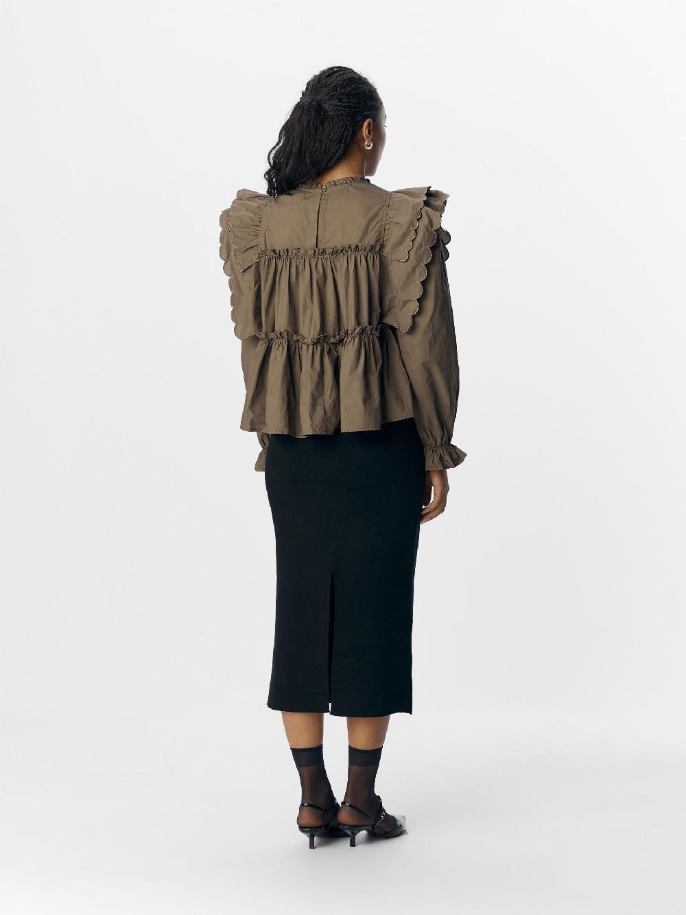 Object Petite OBJHOPE TOP MET LANGE MOUWEN