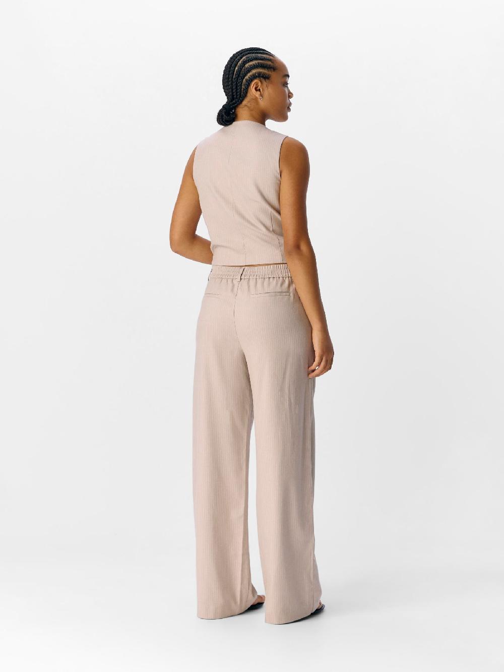 Object Petite OBJLISA WIDE LEG BROEK