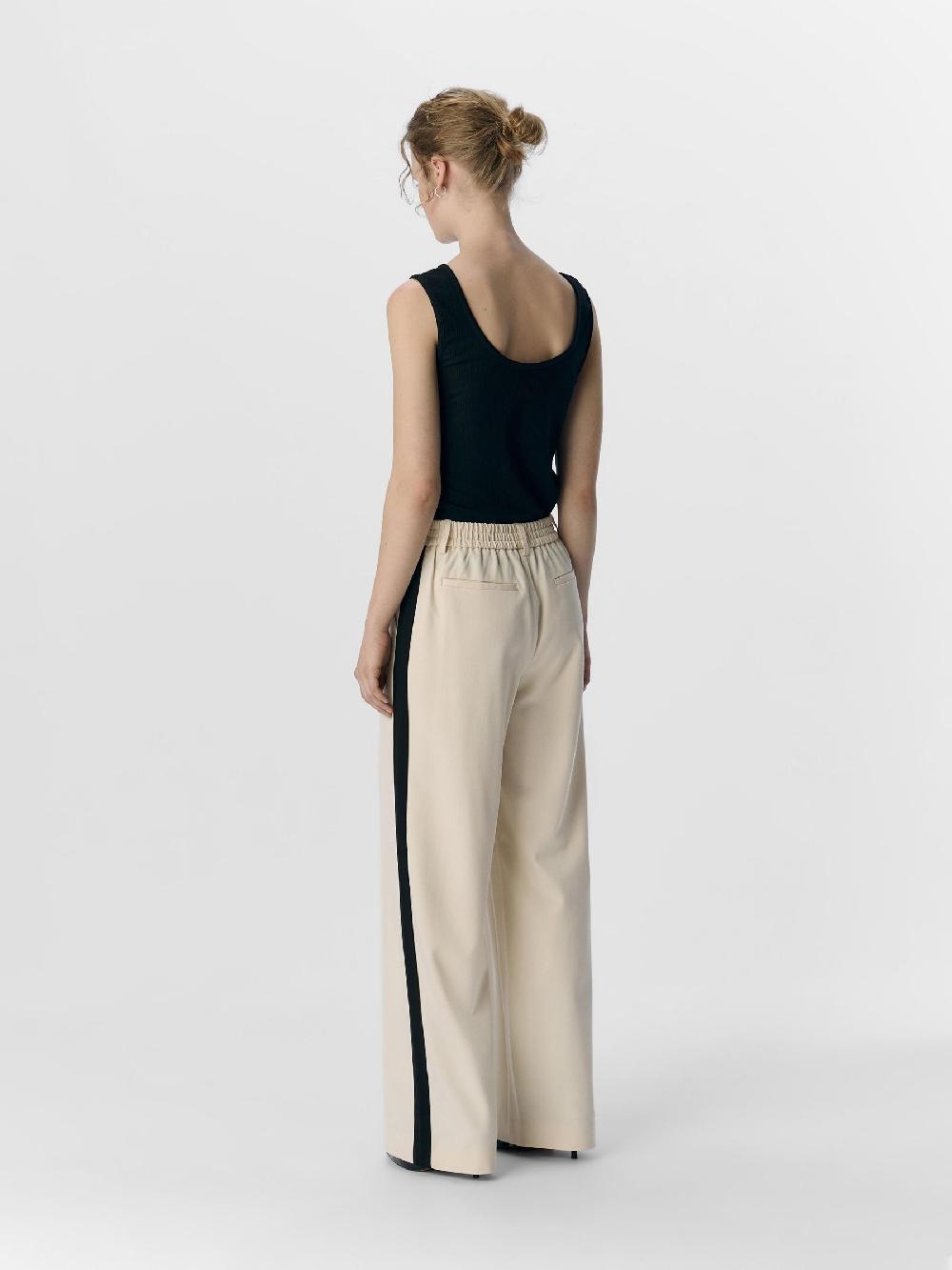 Object Petite OBJLISA WIDE LEG BROEK