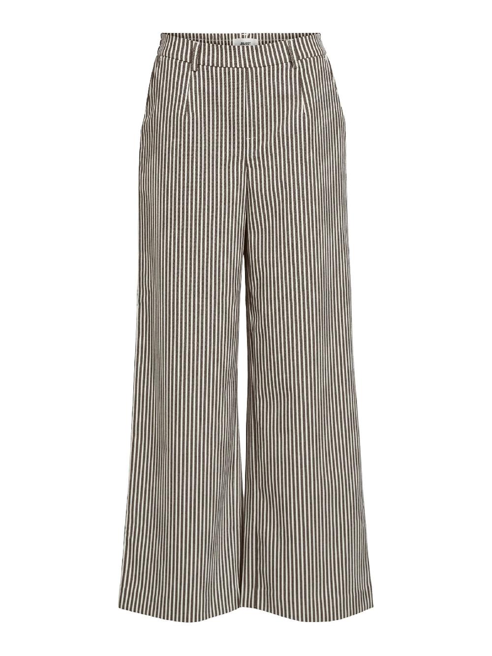 object petite OBJLISA WIDE LEG BROEK