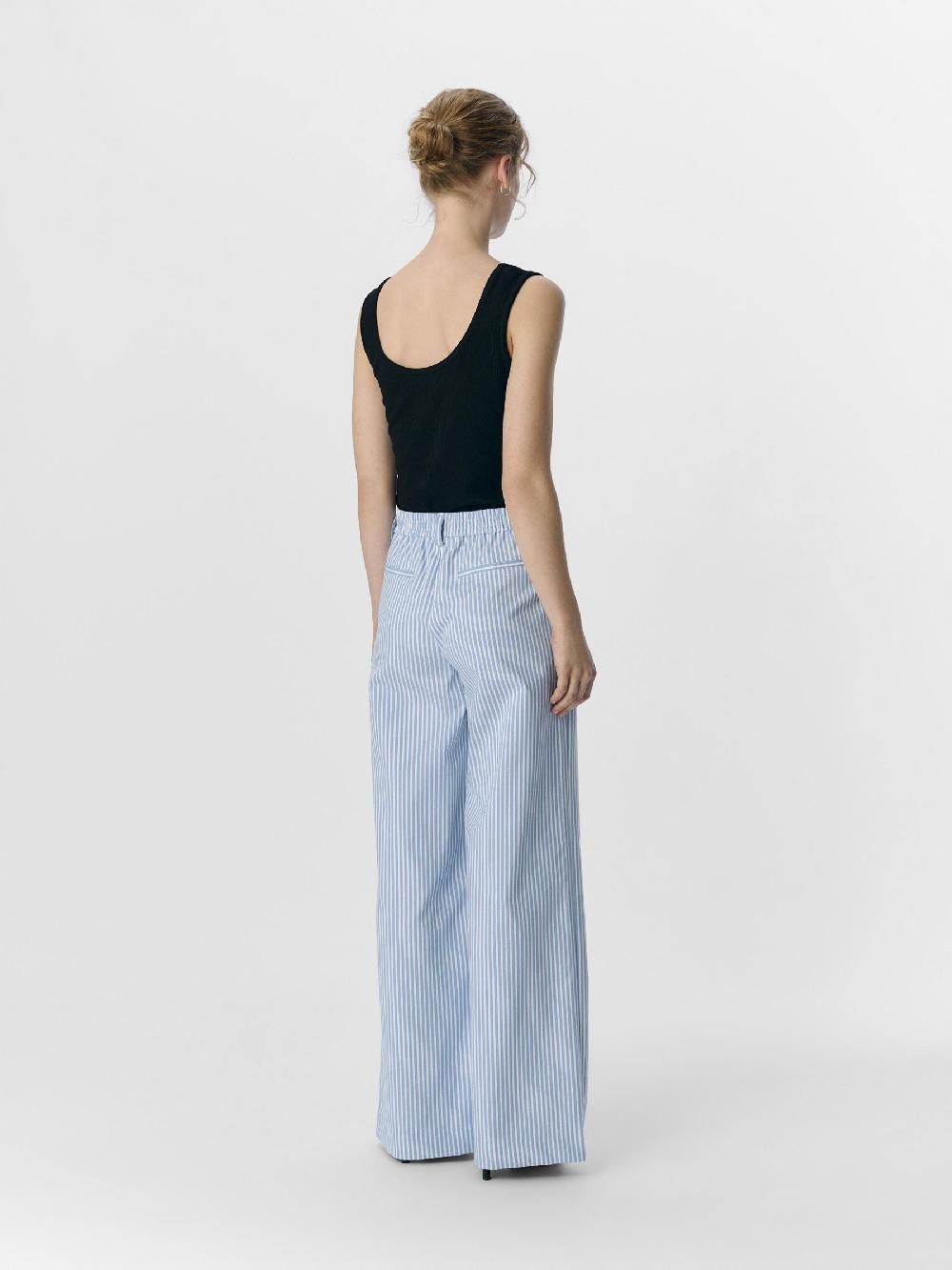 Object Petite OBJLISA WIDE LEG BROEK